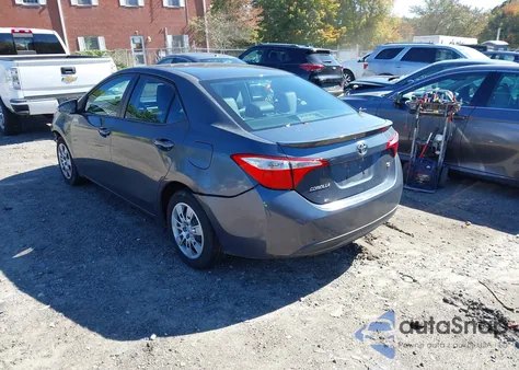 2015 Toyota Corolla S from USA, damaged, VIN 2T1BURHE6FC351091